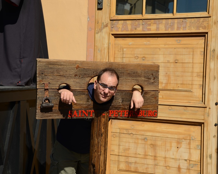 Doug in the Stocks.JPG